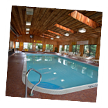 Heated Indoor Pool and Hot Tubs Await You. Photo