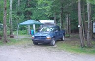 Wooded Pop Up or Tent Site