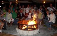 Happy Campers at the new Campfire