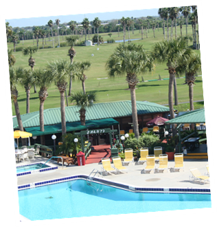 Overlooking the Golf Course