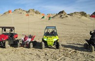 Our campers on the dunes.