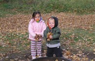 Kids Enjoy Fall Kamping