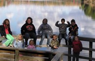 Kids Love Lumberman's Monument Too!