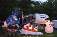 Site Decorating contest for Christmas in July