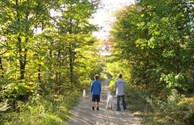 Miles of Nature trails from our park