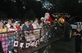 Christmas in July Wagon Ride-all lit up!