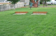 Horse shoe pits