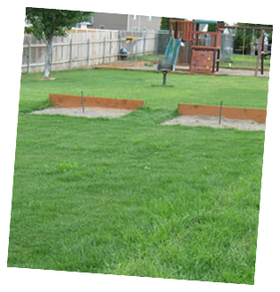 Horse shoe pits