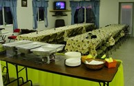 Setting Up for Pancake Breakfast