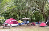Weekend at our Tent Sites