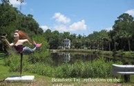 Beaufort's Taj on reflecting pond
