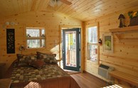 Davant Lodge in the afternoon