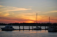 Sunset on the River @ Beaufort, SC. Founded 1711