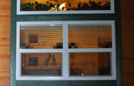 Looking in Twickenham Bedroom window