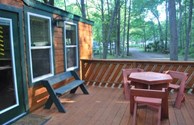 relaxing on the Twickenham Deck