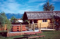 Cottage view from the side