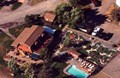 Bird's eye view of Polson KOA