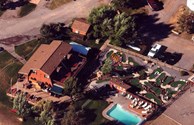Bird's eye view of Polson KOA