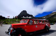 Glacier Red Bus Tour