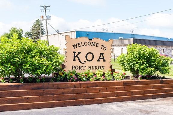 Welcome to the Port Huron KOA Resort