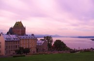chateau Frontenanc and old Quebec