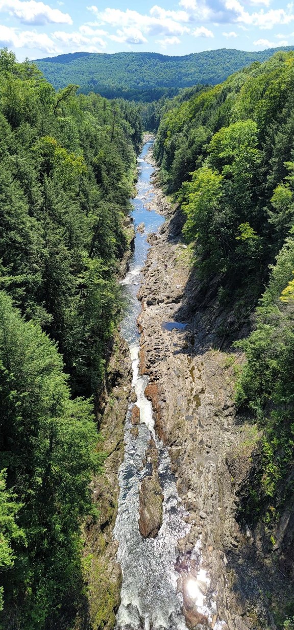 The Spectacular Quechee Gorge