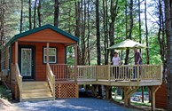 The Wood Duck Deluxe Patio Cabin