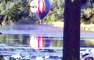Quick Touchdown On Dewey Mills Pond