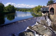 Dine at Simon Pearce and Gaze at the Majestic Waterfall