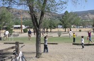 Having fun at the Raton KOA!