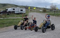 Kids love our pedal karts!