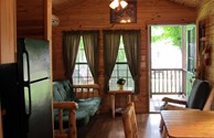 Interior of Lodge 1