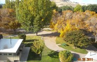 Above the campground