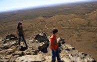 Atop Pilot Butte - 7990 ft.
