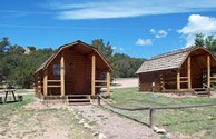 Cabin with ½ bath w/AC