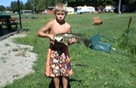 I Caught a Big One at Salem KOA!