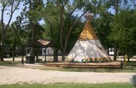 Authentic teepee