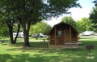 One room cabins for rustic camping