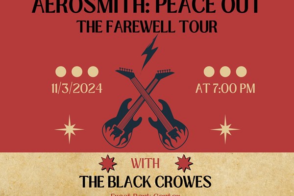 Aerosmith with The Black Crowes at the Frost Bank Center Photo