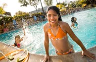 Fun at the San Diego KOA Pool