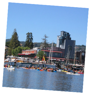 Petaluma, a riverfront town close to the coast and San Francisco