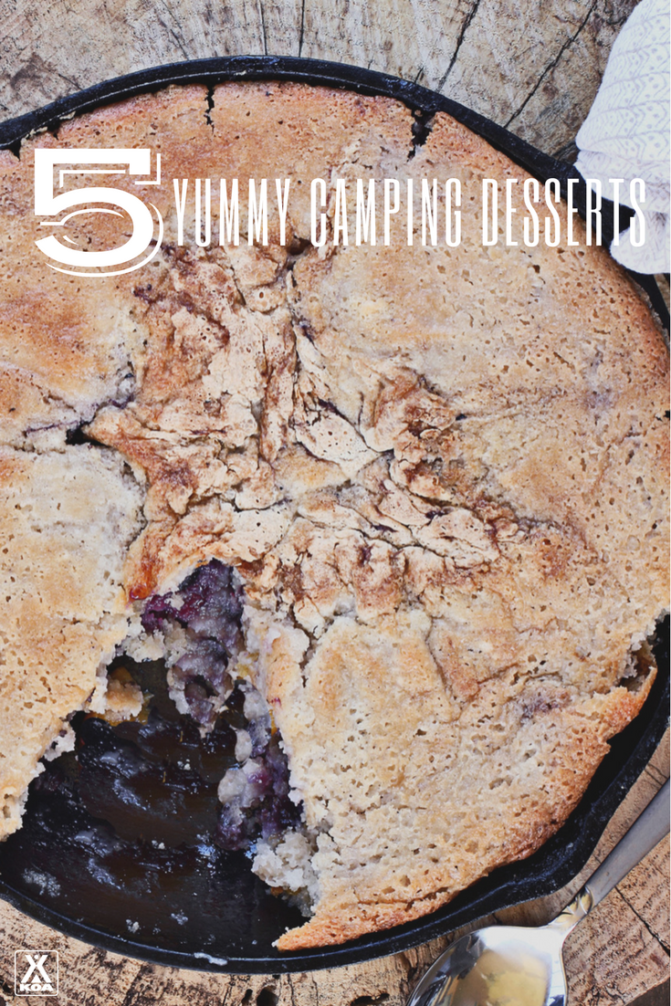 5 EASY DESSERTS FOR CAMPING TRIPS