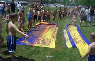 Chocolate slip 'n slide