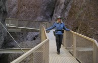 The Catwalk of Whitewater Canyon
