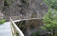 The Catwalk of Whitewater Canyon