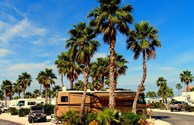RV luxury living! (Photo courtesy of Larry Slate, SPI KOA guest)