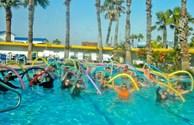 Everyone loves water aerobics with Mary!