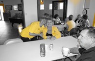 Stacie and Carol enjoying fun times in the Commons! (photo courtesy of Carol Savage, SPI KOA guest)