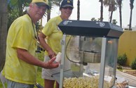 KOA Care Camp Popcorn Party