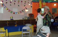 Dancing at the Luau